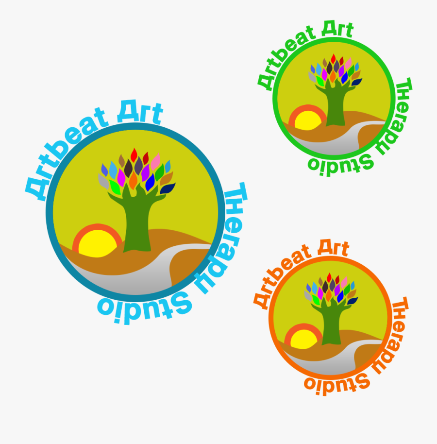 Logo Design By Zen Designz For Artbeat Art Therapy - Tree, Transparent Clipart