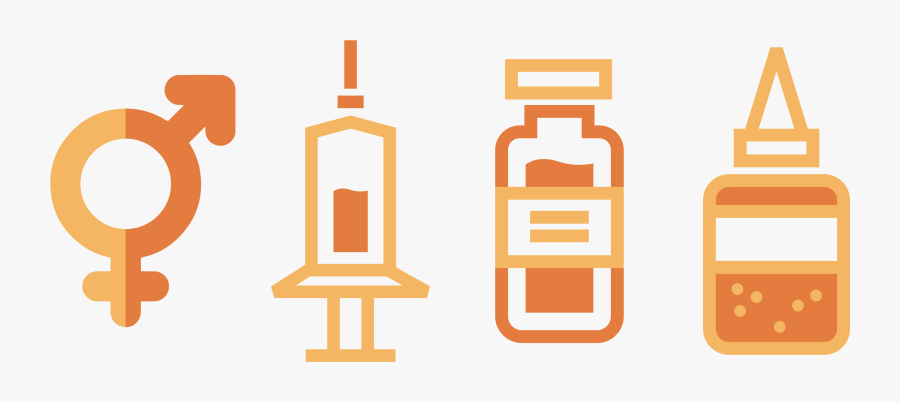 Bioidentical Hormone Replacement Icon - Hormone Therapy Icon, Transparent Clipart