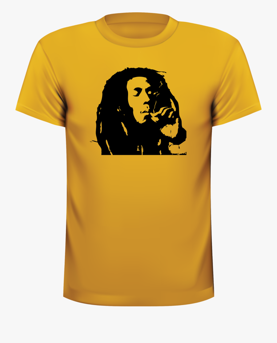 Clip Art Bob Marley Clothing - T-shirt, Transparent Clipart