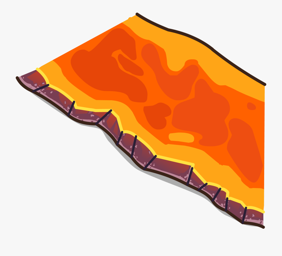 Lava Clipart Lava Flow - Lava Clipart, Transparent Clipart