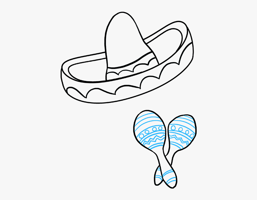 How To Draw Cinco De Mayo - Cinco De Mayo Drawing Easy, Transparent Clipart