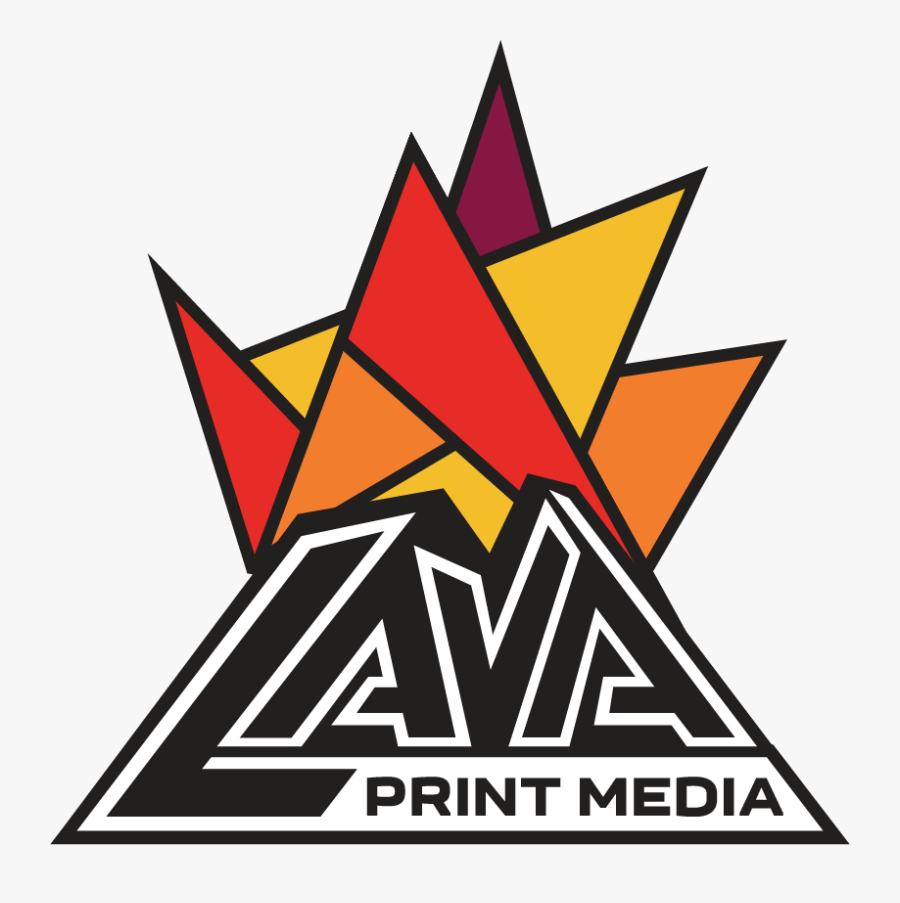 Lava Print Media Header Logo - Logo Lava, Transparent Clipart
