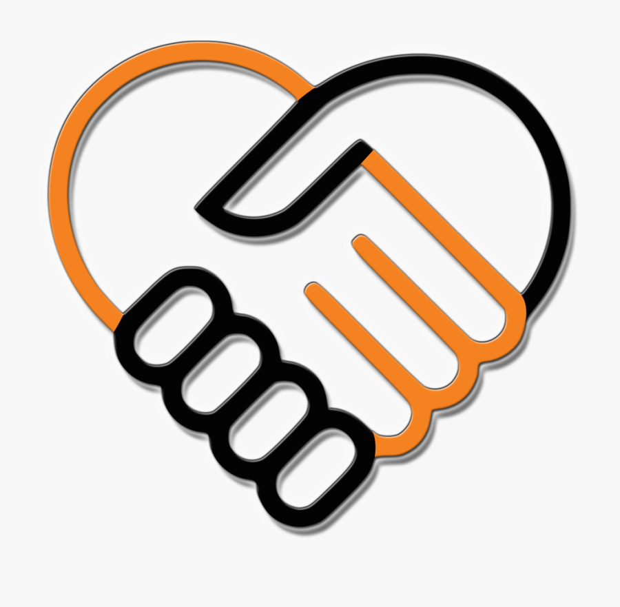 Heart-hands - Helping Hands, Transparent Clipart