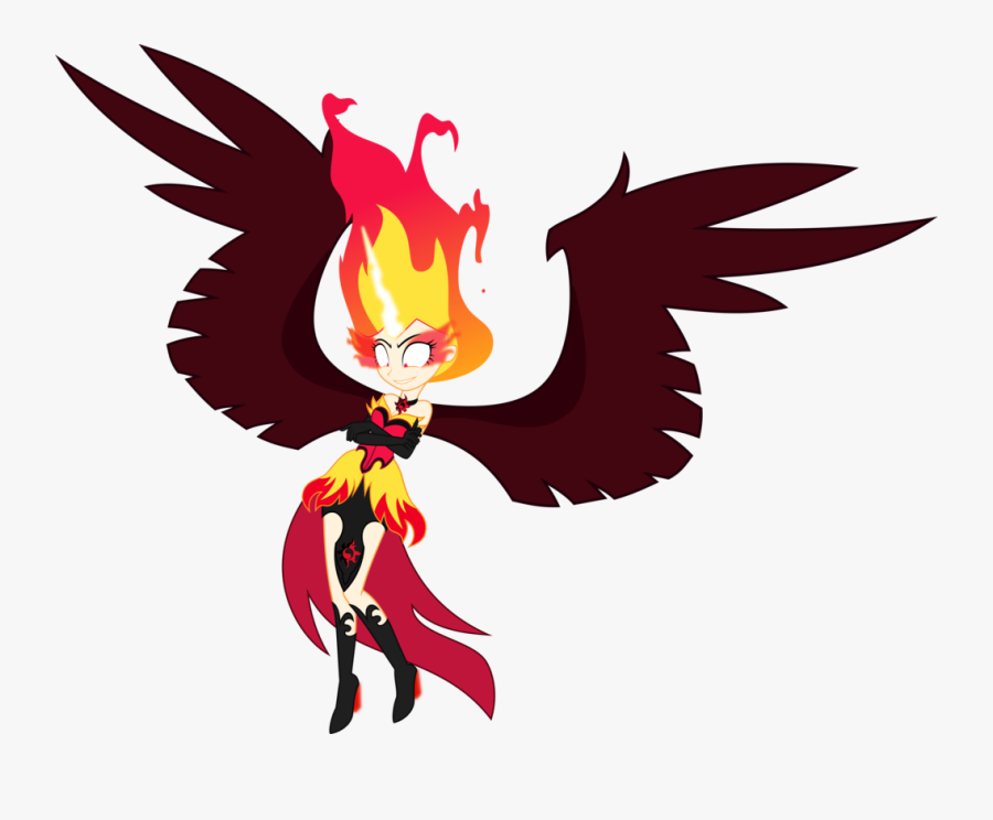Eqg Au Solar Eclipse Full Body By Xebck D9f265 By Minifluttersyl - My Little Pony Equestria Girl Midnight Shimmer, Transparent Clipart
