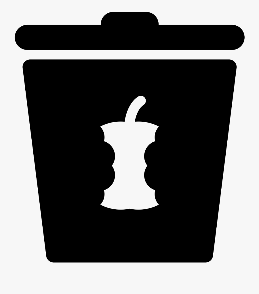 Noun Apple Icon - Compost Bin Icon Png, Transparent Clipart