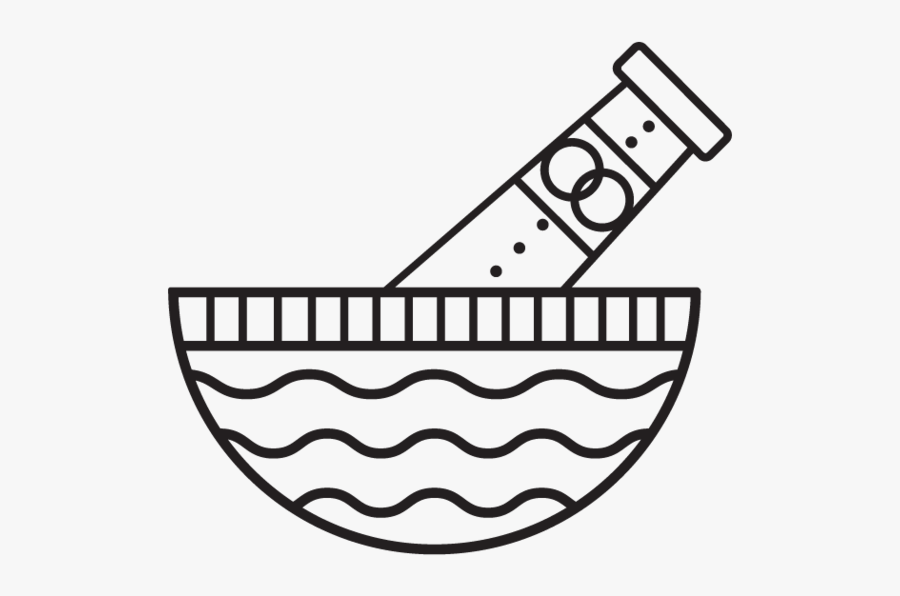 Mortar-04 - Mountain And Ocean Logo, Transparent Clipart