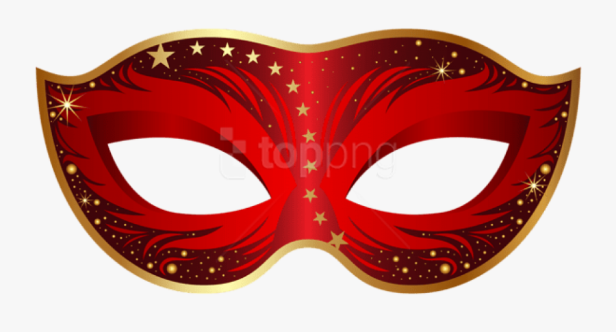 Download Red Carnival Mask Clipart Png Photo - Masquerade Mask Clipart Png, Transparent Clipart