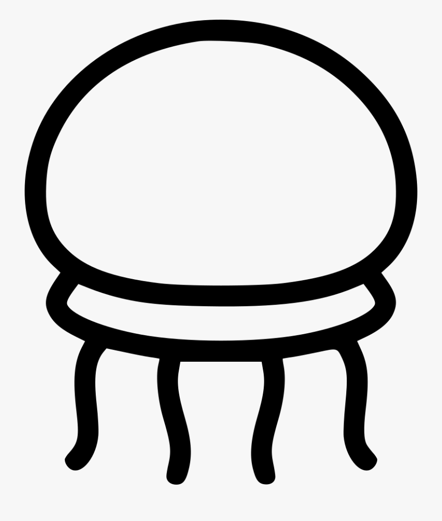 Medusa Blubber Nettle Fish - Drawing Stool, Transparent Clipart