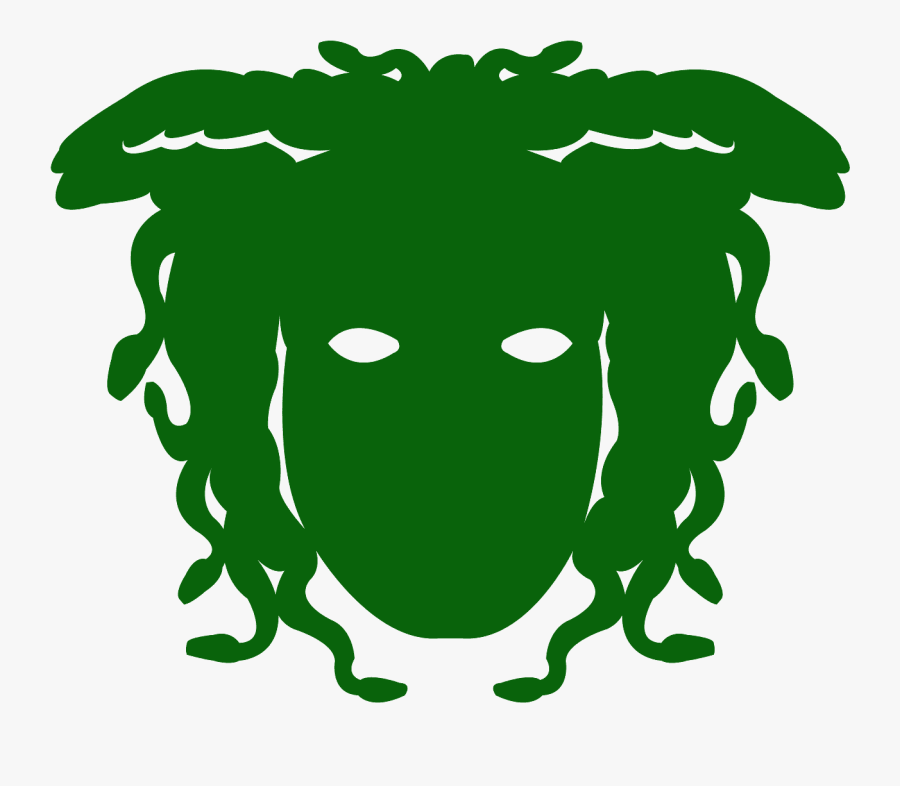 Medusa Silhouette, Transparent Clipart