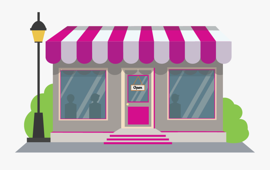 Retail Technology For A - Storefront Graphic, Transparent Clipart