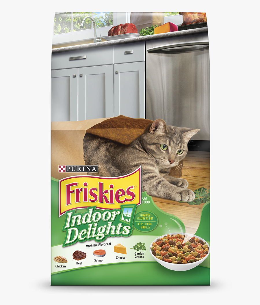 Friskies Indoor Cat Food, Transparent Clipart
