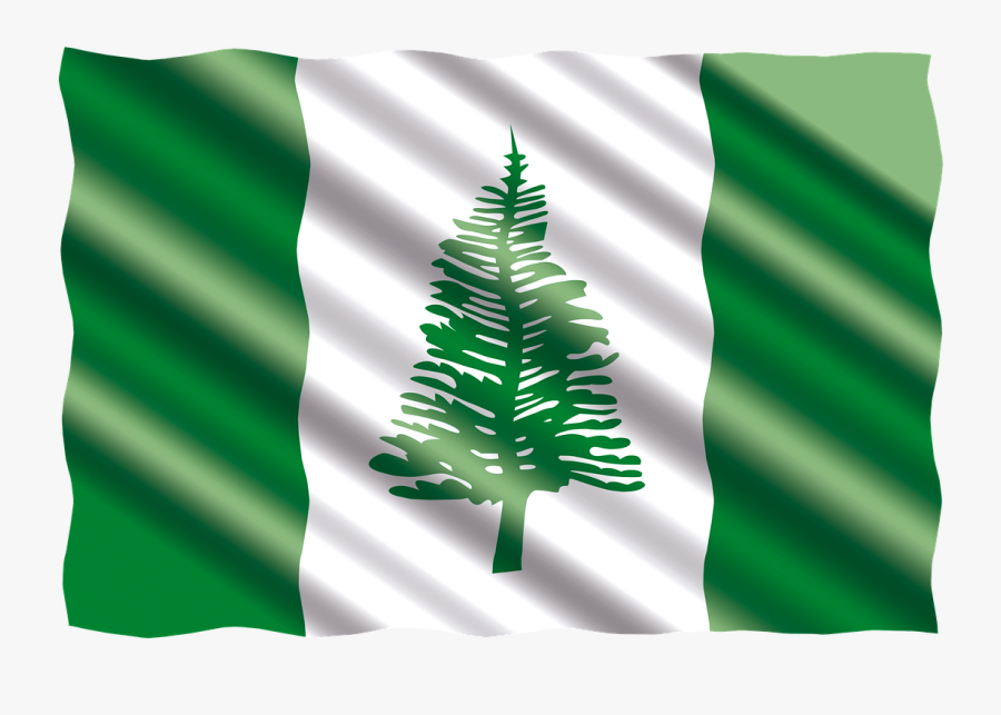 International Flag Norfolk Island Free Picture - Kepulauan Mariana Flag Png, Transparent Clipart