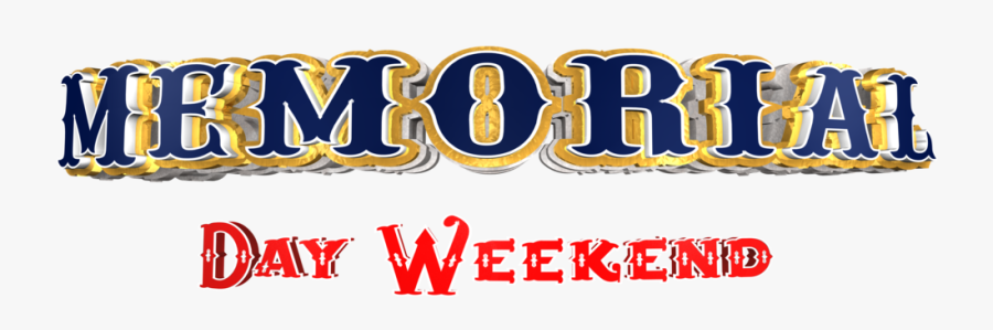 Memorial Day Png - Memorial Day Weekend Png, Transparent Clipart