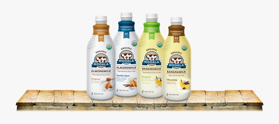 Seeds Clipart Vanilla Bean - Mooala Banana Milk, Transparent Clipart