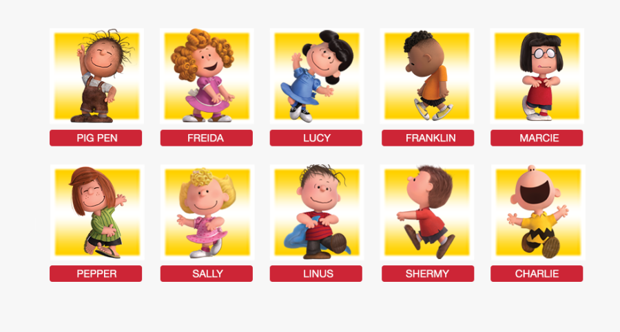 Charlie Brown Personajes Nombres , Transparent Cartoons - Charlie Brown Personajes Nombres, Transparent Clipart