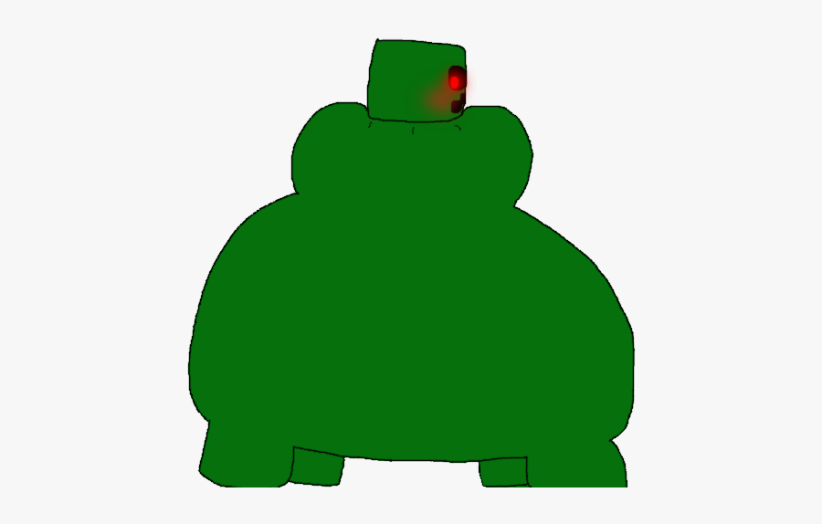 Bigger Creeper - Cartoon, Transparent Clipart