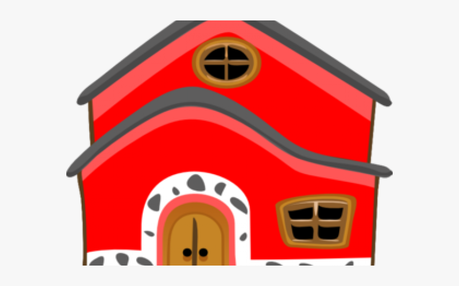 Red House Cliparts - Pink Doll House Clipart, Transparent Clipart