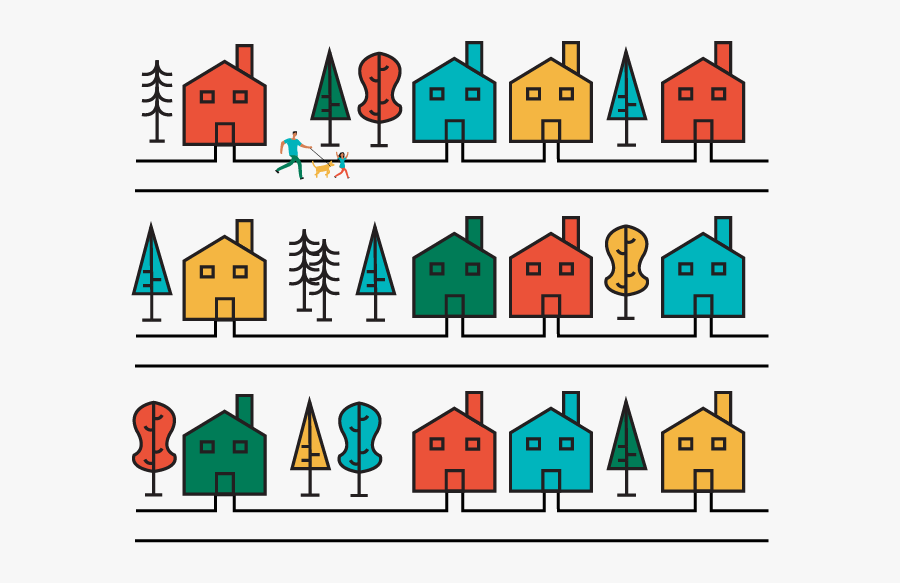 Housing Connect Illustration, Transparent Clipart