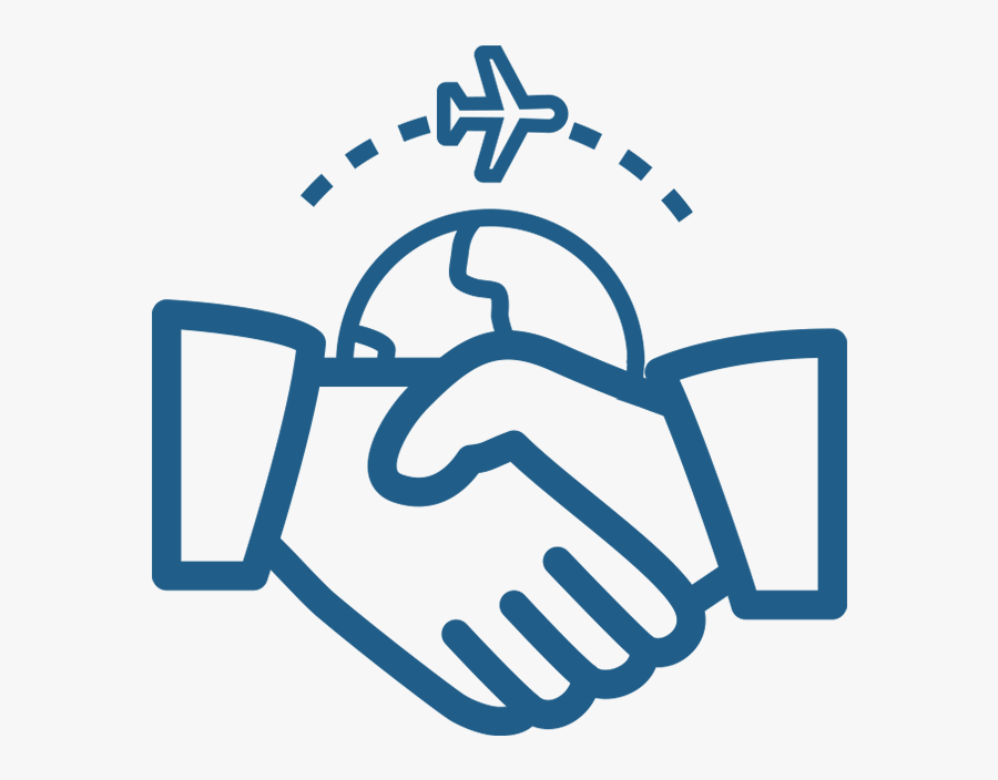 Business To Business Agency - Business Icon Hand Shake, Transparent Clipart