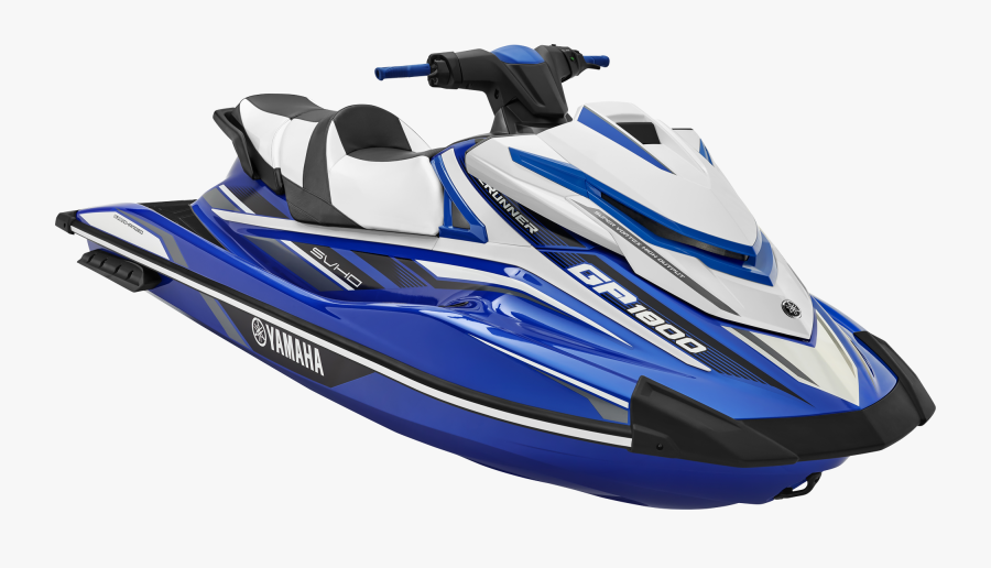Blue Jet Ski - 2017 Yamaha Waverunner Gp1800, Transparent Clipart