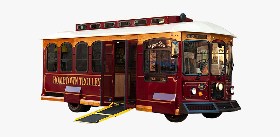 Trolley Pictures - Hometown Trolley, Transparent Clipart