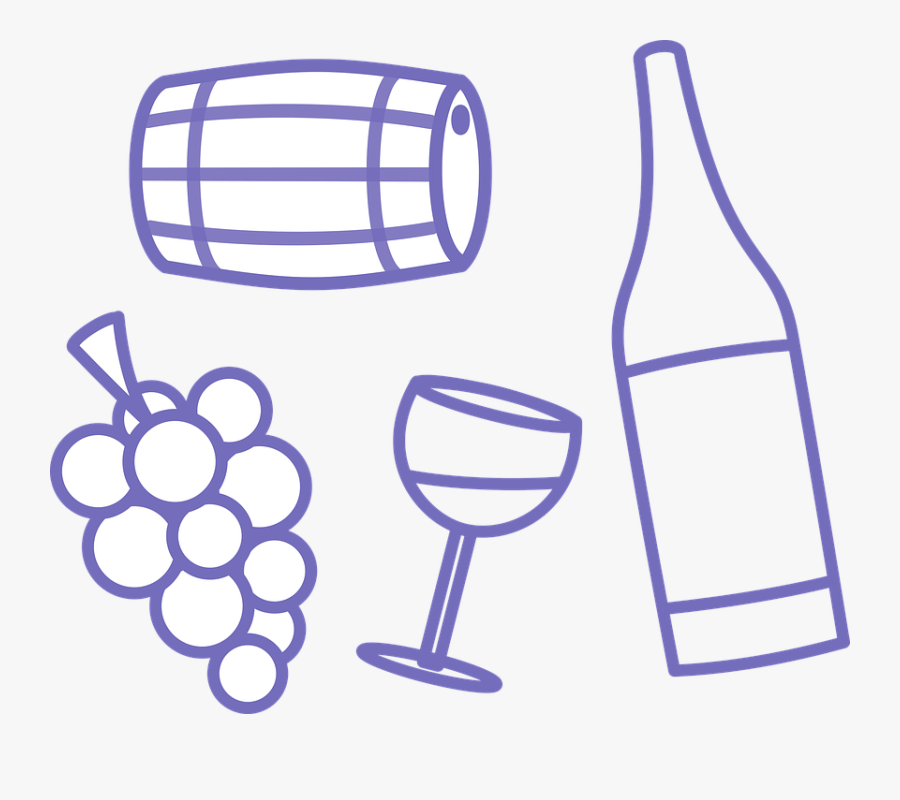 Wine, Barrel, Glass, Drink, Cellar, Beverage, Vine - Wine, Transparent Clipart