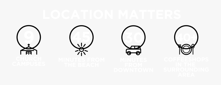 Location Matters Icons-02 - Circle, Transparent Clipart