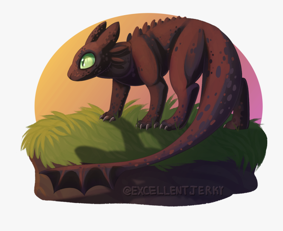 Toothless - Illustration, Transparent Clipart