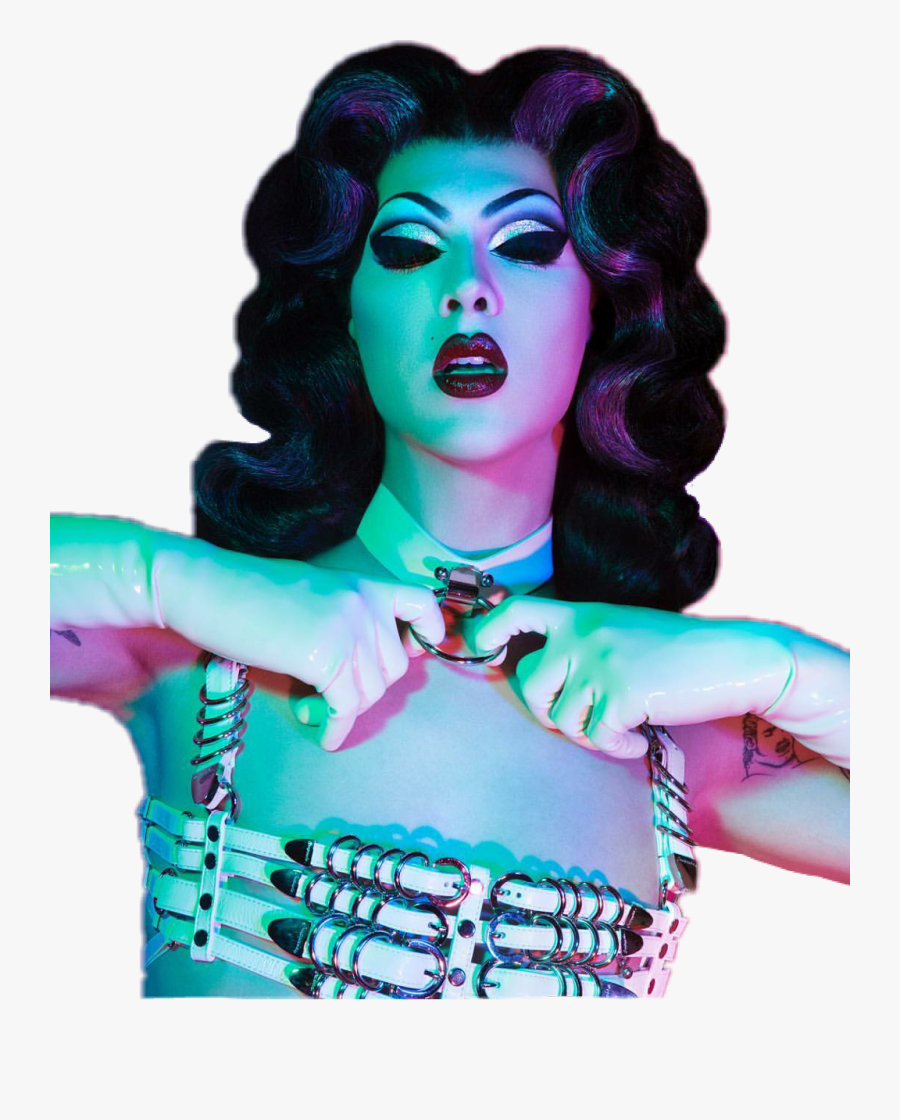 Transparent Drag Queen Clipart - Violet Chachki Png, Transparent Clipart