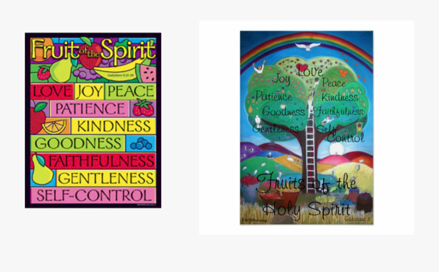 Picture - Fruits Of The Holy Spirit Poster, Transparent Clipart