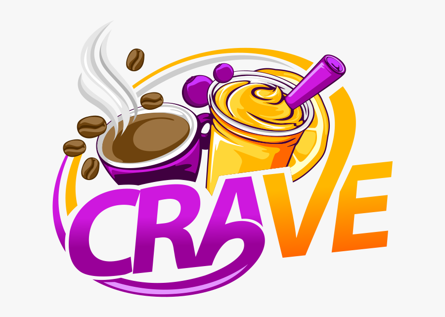 Crave Coffee N Juice Darwin Palmerston Logo - Ice Coffee Logo, Transparent Clipart