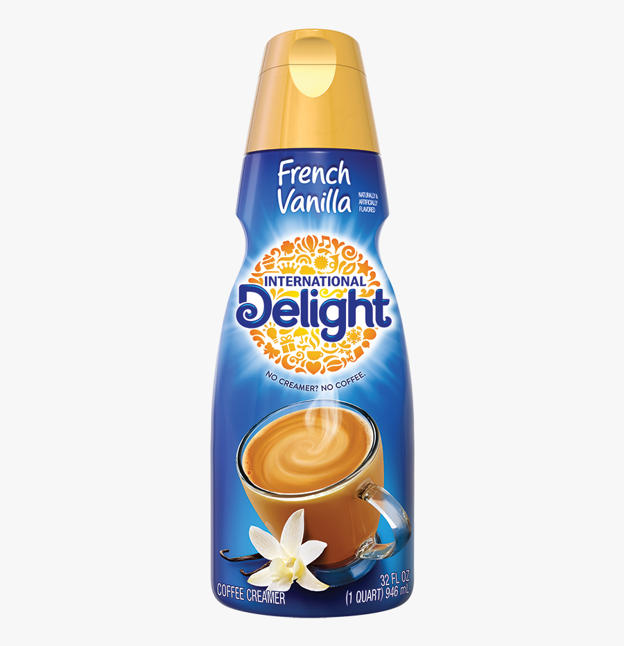 French Vanilla Coffee Creamer - International Delight French Vanilla, Transparent Clipart