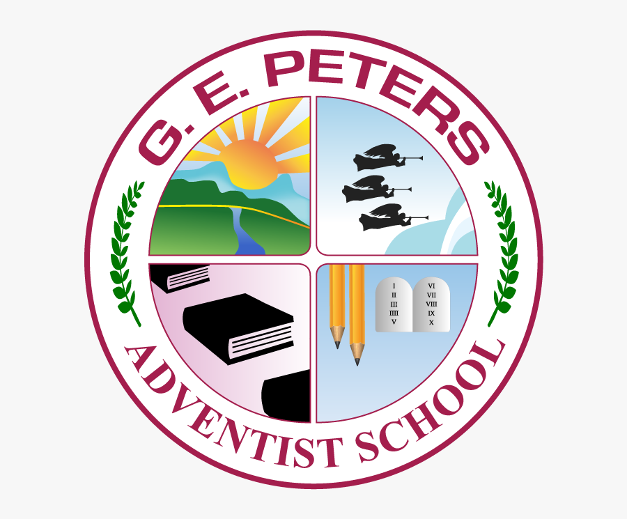 Ge Peters Adventist School Logo, Transparent Clipart
