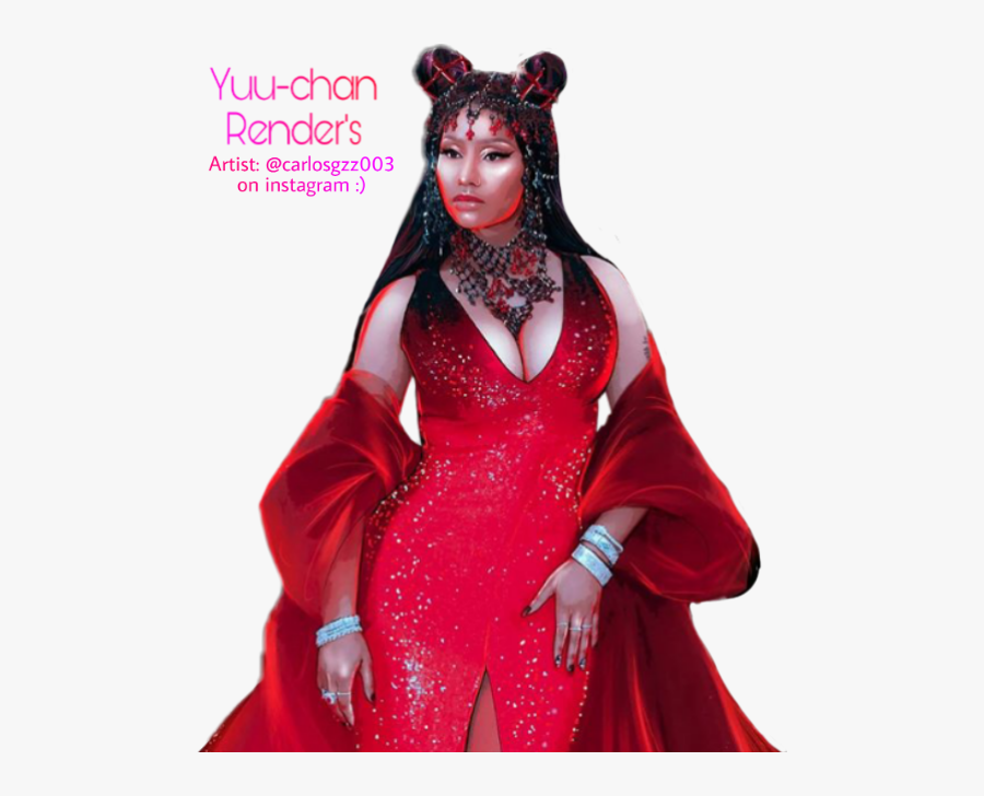 Nicki Minaj Render/png - Halloween Costume, Transparent Clipart