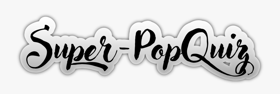 Logo Super Pop Quiz, Transparent Clipart