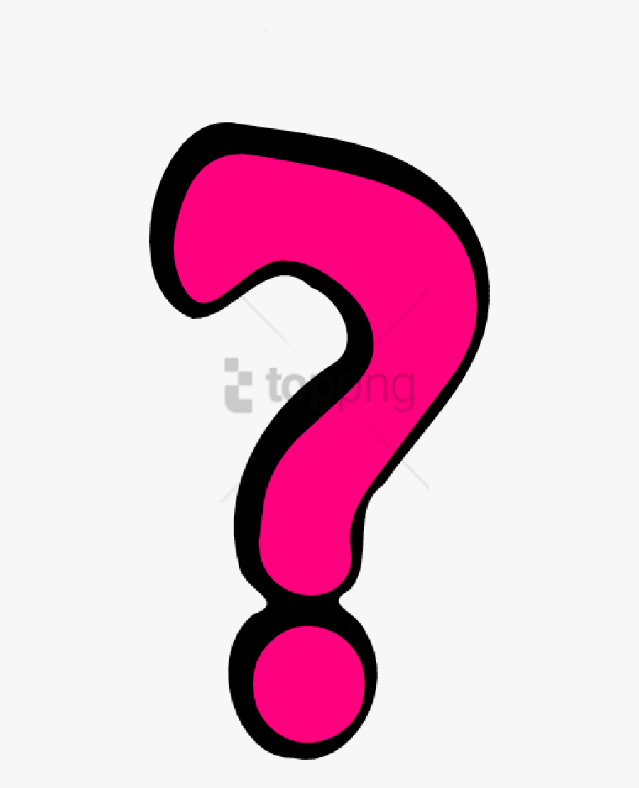 Free Png Question Marks Png Png Image With Transparent - Pink Question Mark Clip Art, Transparent Clipart