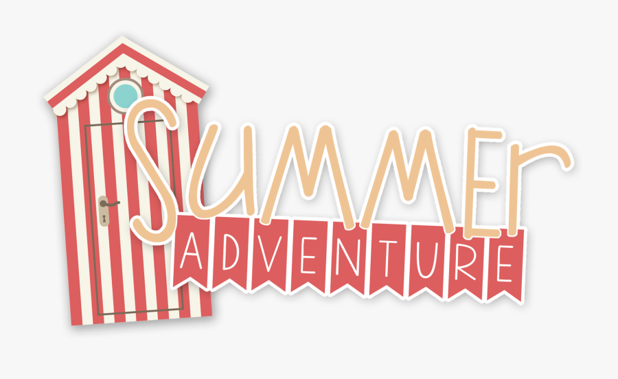 Transparent Summer Word Cartoon, Transparent Clipart
