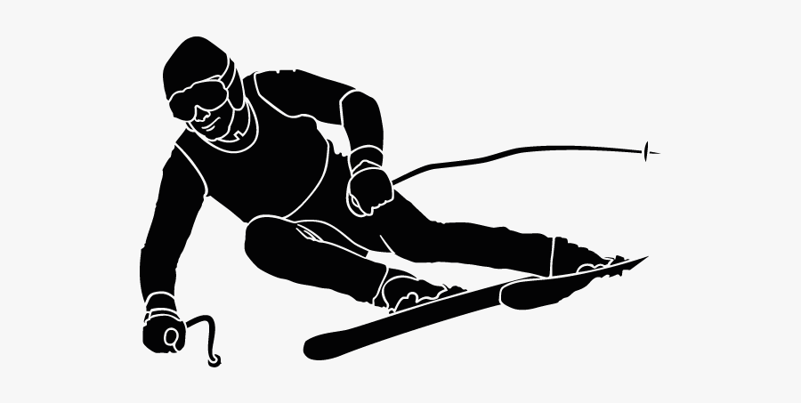 Alpine Skiing Clip Art - Clipart Skier, Transparent Clipart