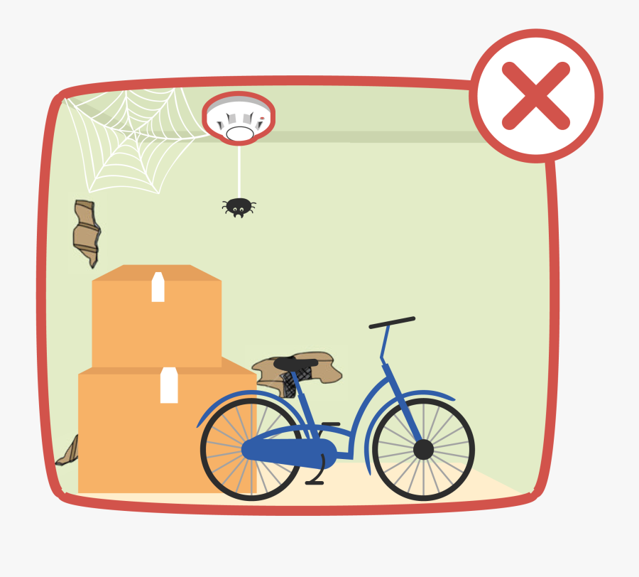 Smoke Detectors Dusty - Bicycle, Transparent Clipart