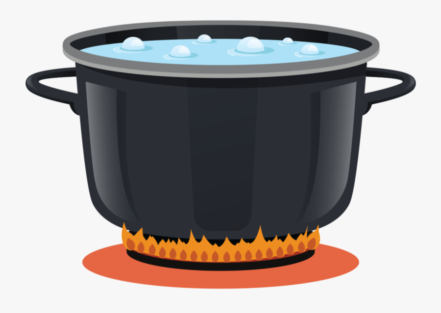 Cookingpot Icon Pot Of Water Boiling Cartoon , Free