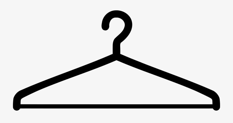 Clothes On Hanger Clipart - Coat Hanger Clipart, Transparent Clipart