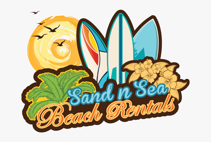 Sand N Sea Beach Rentals - Florida Surfing Clip Art, Transparent Clipart