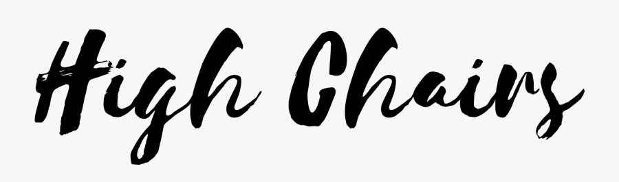 Shop Modern High Chairs At Urban Avenue - Calligraphy, Transparent Clipart