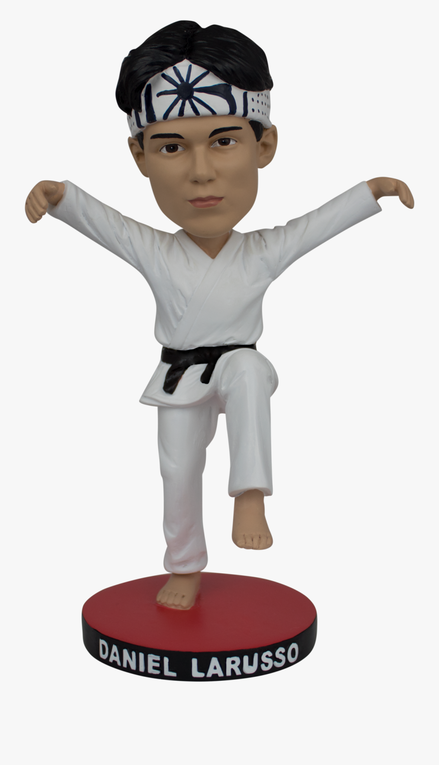 Karate Kid Bobblehead, Transparent Clipart