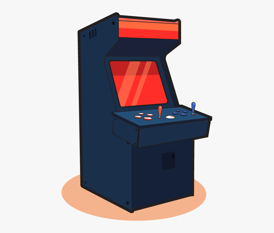 Familyfuncenter Arcadegame - Video Game Arcade Cabinet, Transparent Clipart
