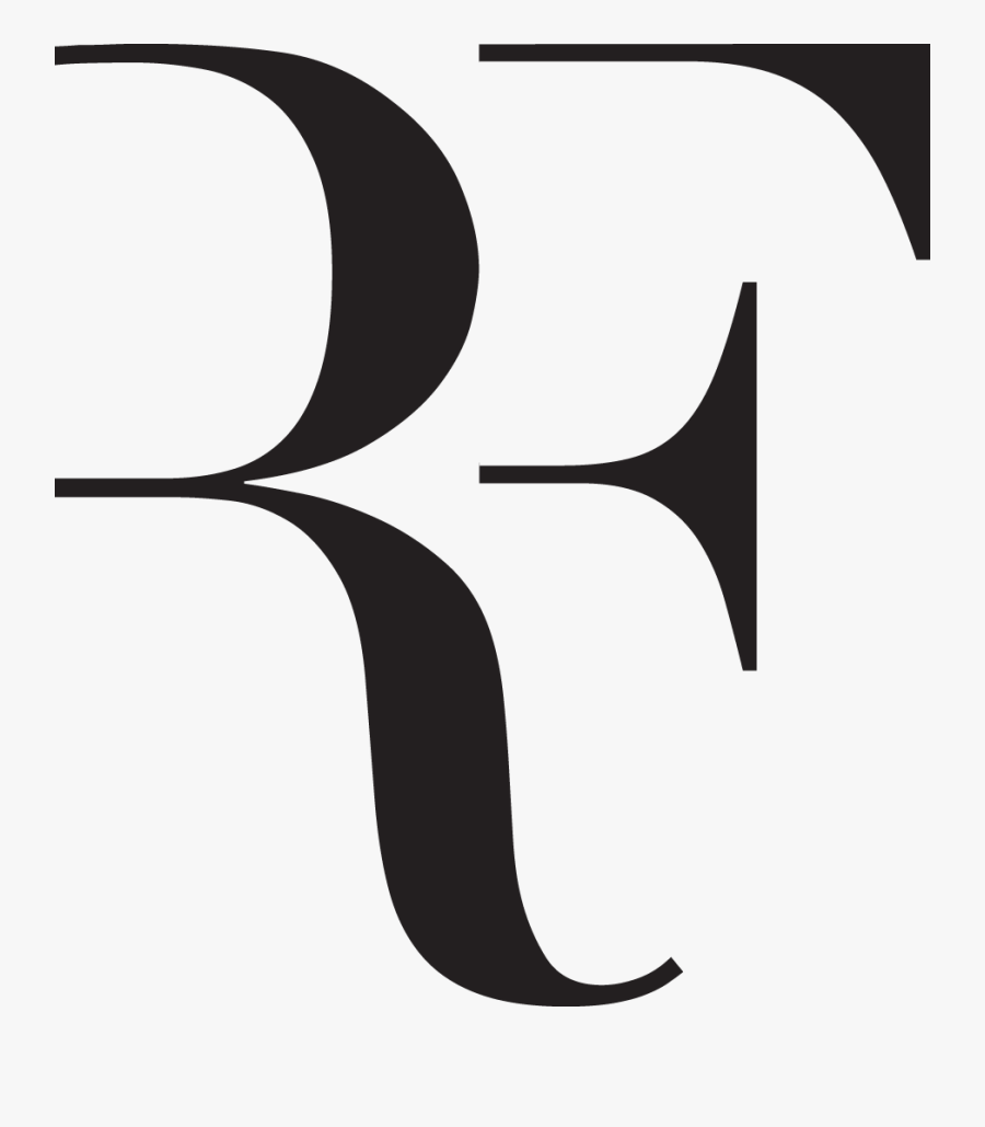 Roger Federer Logo, Transparent Clipart