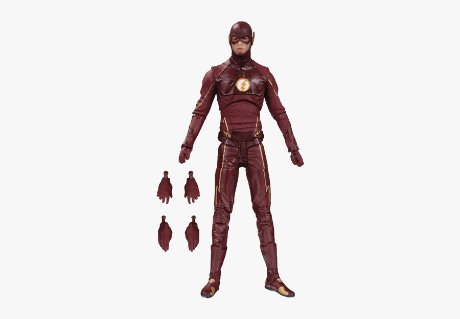 Clip Art Flash Action Figure - Barry Allen Flash Figure, Transparent Clipart