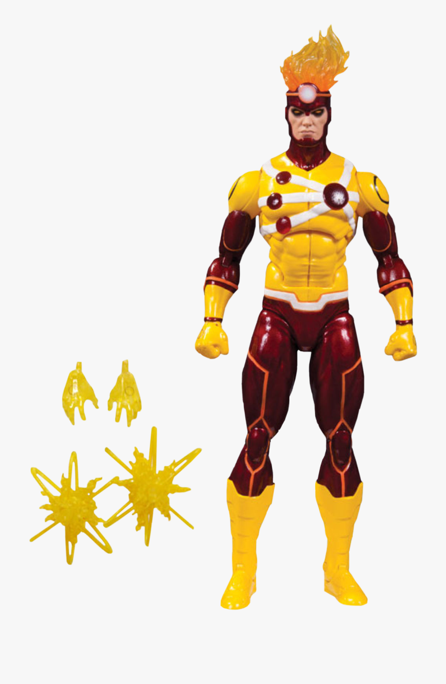 Firestorm Action Figure, Transparent Clipart