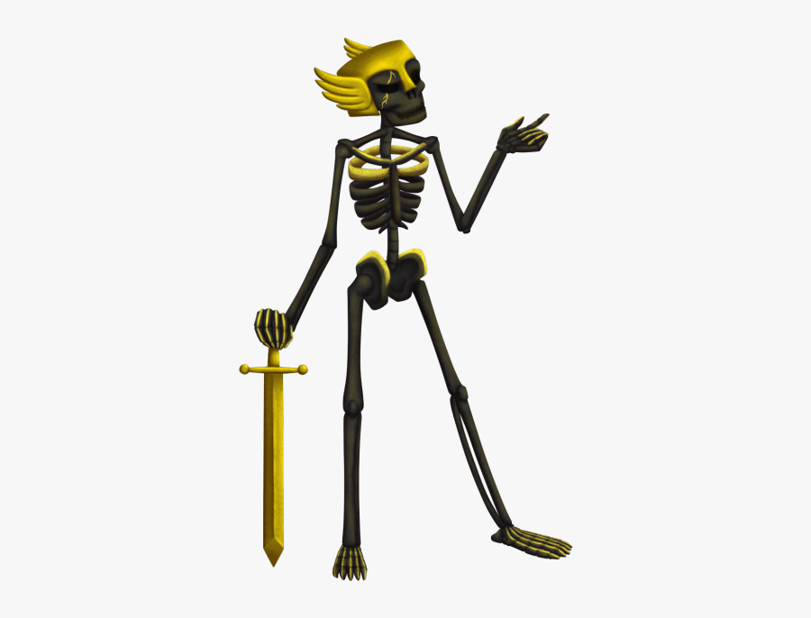Clip Art Skeleton Action Figure - Cartoon, Transparent Clipart