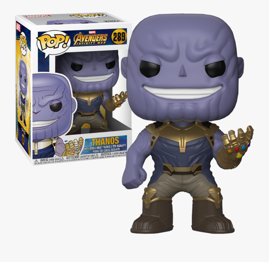 Thanos Clipart Figure - Funko Pop Thanos 289, Transparent Clipart